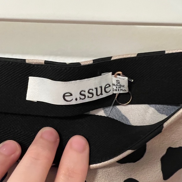 Satin leopard midi skirt - Picture 3 of 3